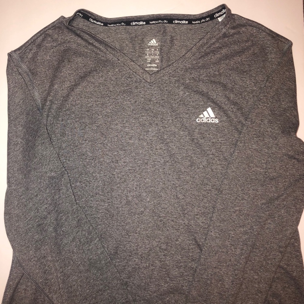 Adidas Long Sleeve Climalite Top, Size Medium